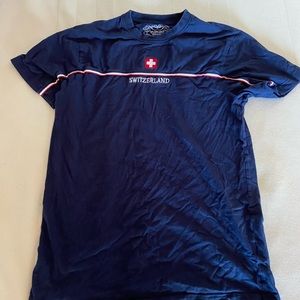 Switzerland embroidered tee